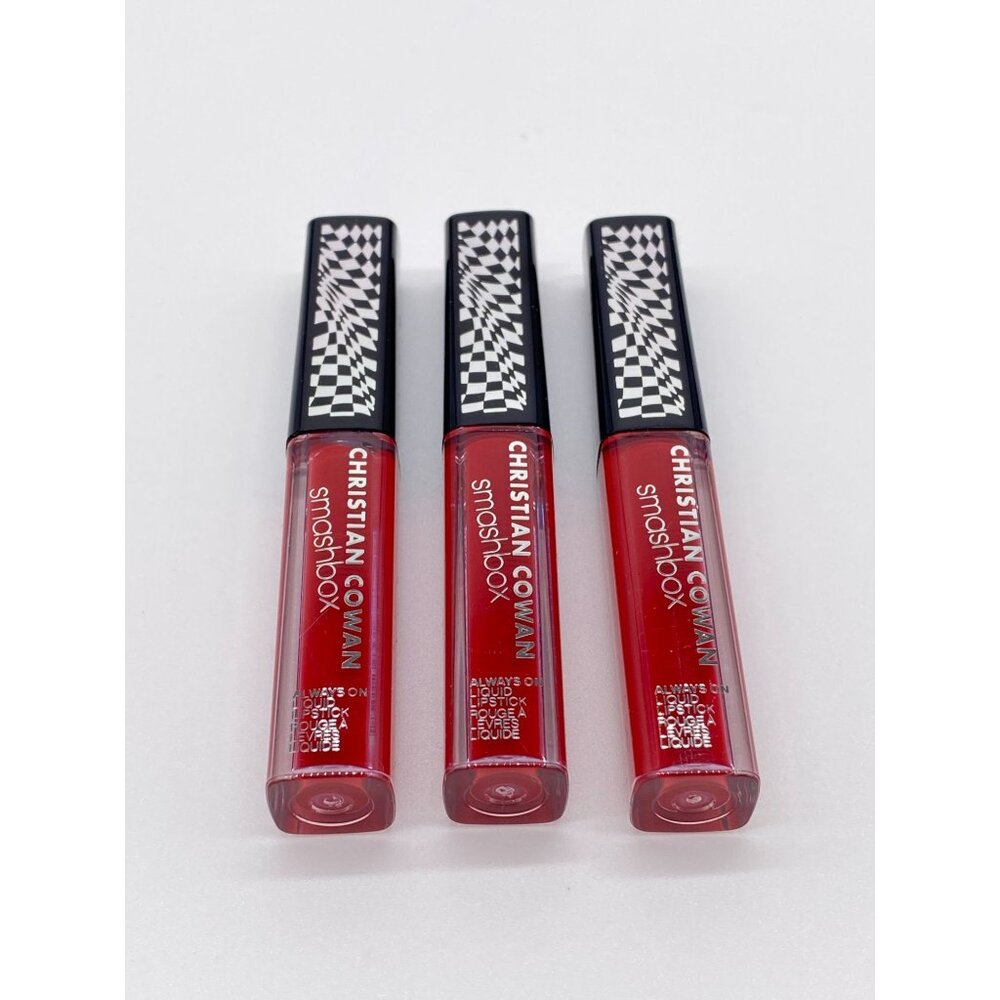 3 Smashbox Christian Cowan Haute Miss Conduct Liquid Lipstick .03 fl oz